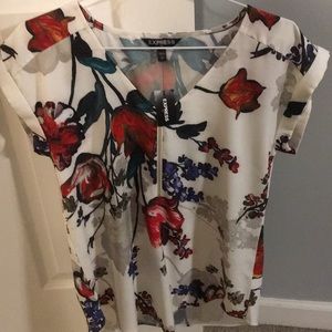 Floral pattern blouse
